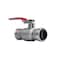 Quickfitting 1/2in Push-to-Connect x 1/2in Push-to-Connect Stainless Steel Full Port Ball Valve SS912R - alternate 1